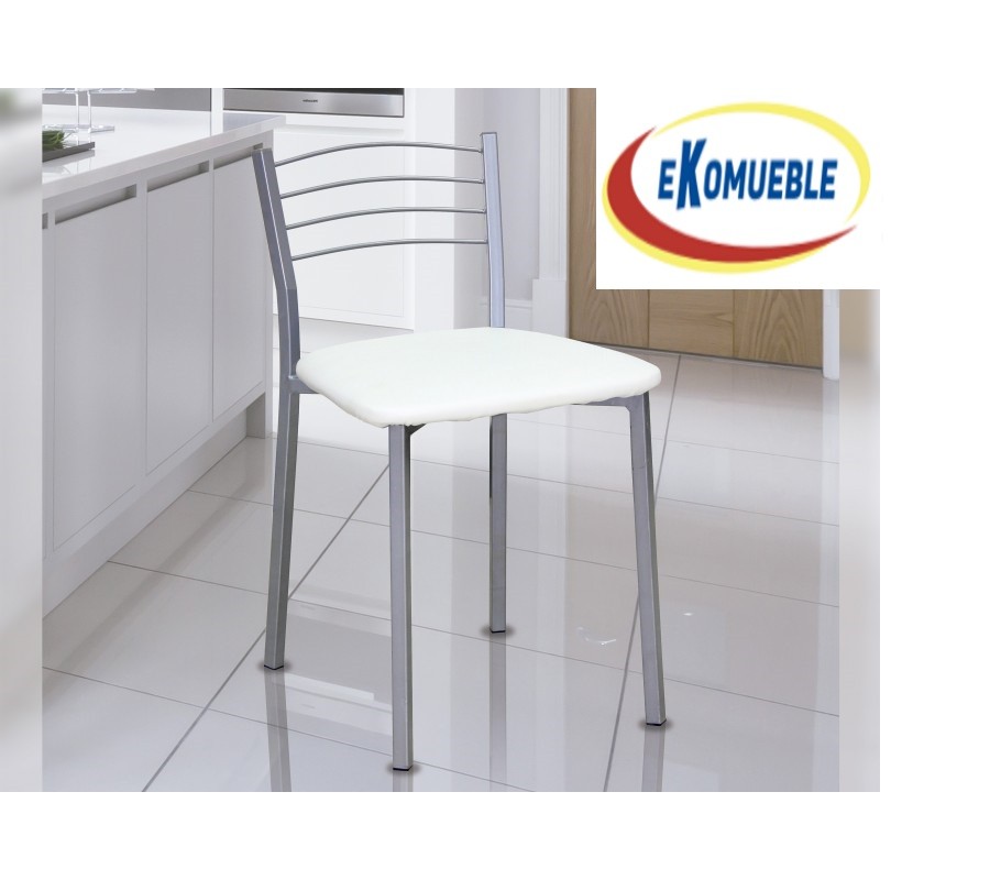 Taburete bajo de cocina con respaldo — BLUMVER.