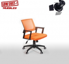 SILLA OFICINA NARANJA KENDO SILLON JUVENIL